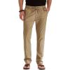 Ymosrh Casual Men's Pants Mens Fall Summer Pants Stretch Waist Pants for Men Waterproof Joggers Sweatpants Tall Slim Pants Loose Large Elastic Cotton Versatile Solid Color (XXL, Coffee) view 2