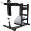 French Fitness FFB Black Pendulum Squat Leg Press Machine  Adjustable, Compact, Heavy-Duty Steel Frame, Non-Slip Foot Plate, Ergonomic Design for Home, Gym & Office Intensity Workouts view 2