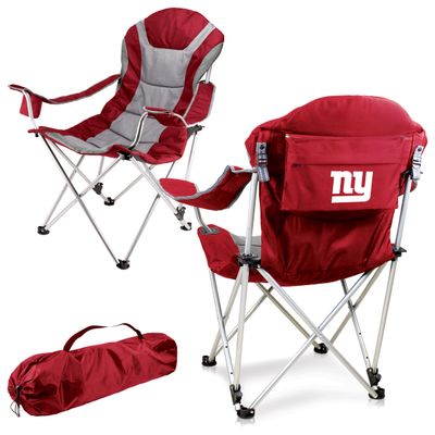 Picnic TIME NFL Reclining Camp, Beach Adults, Sports Chair with Carry Bag, 36 x 33 x 42, Dark Red (803-00-100-214-2)