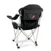 Picnic TIME NFL Reclining Camp, Beach Adults, Sports Chair with Carry Bag, 36 x 33 x 42, Black with Gray Accents (803-00-175-134-2) view 4