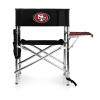 PICNIC TIME NFL San Francisco 49ers Sports Chair with Side Table, Beach Chair, Camp Chair for Adults view 4