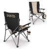 Picnic TIME NFL New Orleans Saints Big Bear XXL Camp Chair with Cooler, Heavy Duty Beach Chair, 500 lb Capacity Camping Chair with Carry Bag, (Black) view 1