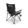 Picnic TIME NFL New Orleans Saints Big Bear XXL Camp Chair with Cooler, Heavy Duty Beach Chair, 500 lb Capacity Camping Chair with Carry Bag, (Black) view 4