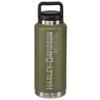 Harley-Davidson Motor Co. Water Bottle, Double-Wall Stainless Steel - Green view 1
