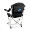 Picnic TIME NFL Reclining Camp, Beach Adults, Sports Chair with Carry Bag, 36 x 33 x 42, Black with Gray Accents (803-00-175-114-2) view 4