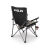 Picnic TIME NFL Philadelphia Eagles Big Bear XXL Camp Chair with Cooler, Heavy Duty Beach Chair, 500 lb Capacity Camping Chair with Carry Bag, (Black) view 4