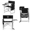 PICNIC TIME NFL Las Vegas Raiders Sports Chair with Side Table, Beach Chair, Camp Chair for Adults view 1