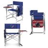 PICNIC TIME NFL Houston Texans Sports Chair with Side Table, Beach Chair, Camp Chair for Adults view 1