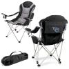 Picnic TIME NFL Reclining Camp, Beach Adults, Sports Chair with Carry Bag, 36 x 33 x 42, Black with Gray Accents (803-00-175-314-2) view 1