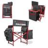 Picnic TIME NFL Buffalo Bills Fusion Camping Chair with Side Table and Soft Cooler, Beach Chair for Adults, Lawn Chair, (Dark Gray with Red Accents) view 1