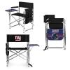PICNIC TIME NFL New York Giants Sports Chair with Side Table, Beach Chair, Camp Chair for Adults view 1