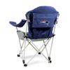 Picnic TIME NFL Reclining Camp, Beach Adults, Sports Chair with Carry Bag, 36 x 33 x 42, Navy Blue with Gray Accents (803-00-138-194-2) view 1