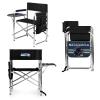 PICNIC TIME NFL Seattle Seahawks Sports Chair with Side Table, Beach Chair, Camp Chair for Adults view 1