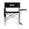 PICNIC TIME NFL Seattle Seahawks Sports Chair with Side Table, Beach Chair, Camp Chair for Adults view 4