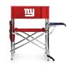 PICNIC TIME NFL New York Giants Sports Chair with Side Table, Beach Chair, Camp Chair for Adults view 4