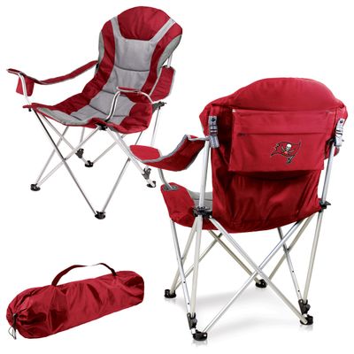 Picnic TIME NFL Reclining Camp, Beach Adults, Sports Chair with Carry Bag, 36 x 33 x 42, Dark Red (803-00-100-304-2)