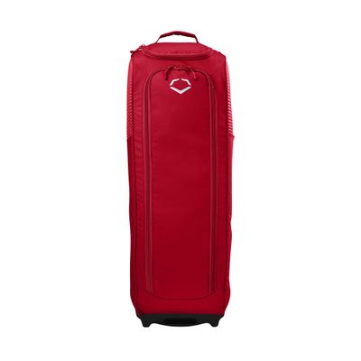 EvoShield Tone Set Wheeled Baseball Bag - Scarlet