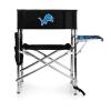 PICNIC TIME NFL Detroit Lions Sports Chair with Side Table, Beach Chair, Camp Chair for Adults view 4