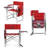 PICNIC TIME NFL Arizona Cardinals Sports Chair with Side Table, Beach Chair, Camp Chair for Adults view 1