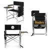 PICNIC TIME NFL Pittsburgh Steelers Sports Chair with Side Table, Beach Chair, Camp Chair for Adults view 1