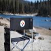 PICNIC TIME NFL Pittsburgh Steelers Sports Chair with Side Table, Beach Chair, Camp Chair for Adults view 2
