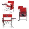 PICNIC TIME NFL Houston Texans Sports Chair with Side Table, Beach Chair, Camp Chair for Adults view 1