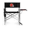 PICNIC TIME NFL Cleveland Browns Sports Chair with Side Table, Beach Chair, Camp Chair for Adults view 4