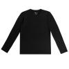 Fruit of the Loom Girls' Performance Baselayer Thermal Set, Black, 7/8 view 2