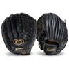 Franklin Sports Field Master Baseball + Softball Glove - Adult + Youth Glove - 14.0 Inch - Left Hand Throw - Men's + Women's - Black/Gold view 3