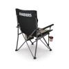 Picnic TIME NFL Las Vegas Raiders Big Bear XXL Camp Chair with Cooler, Heavy Duty Beach Chair, 500 lb Capacity Camping Chair with Carry Bag, (Black) view 4