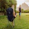 Picnic TIME NFL Reclining Camp, Beach Adults, Sports Chair with Carry Bag, 36 x 33 x 42, Navy Blue with Gray Accents (803-00-138-094-2) view 2