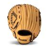 Franklin Sports Field Master Baseball + Softball Glove - Adult + Youth Glove - 13.0 Inch - Left Hand Throw - Men's + Women's - Camel Brown view 1