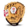 Franklin Sports Field Master Baseball + Softball Glove - Adult + Youth Glove - 13.0 Inch - Left Hand Throw - Men's + Women's - Camel Brown view 2