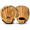 Franklin Sports Field Master Baseball + Softball Glove - Adult + Youth Glove - 13.0 Inch - Left Hand Throw - Men's + Women's - Camel Brown view 3