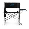 PICNIC TIME NFL Carolina Panthers Sports Chair with Side Table, Beach Chair, Camp Chair for Adults view 4