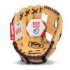 Franklin Sports Field Master Baseball + Softball Glove - Adult + Youth Glove - 11.0 Inch - Left Hand Throw - Men's + Women's - Camel Brown view 2