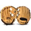 Franklin Sports Field Master Baseball + Softball Glove - Adult + Youth Glove - 11.0 Inch - Left Hand Throw - Men's + Women's - Camel Brown view 3