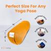 Sol Living Yoga Bolster Pillow for Restorative Yoga Meditation Bolster 100% Cotton Cylindrical Meditation Cushion Firm Cushion Bolster Washable Cover for Balance Support Asana Poses view 2
