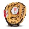 Franklin Sports Field Master Baseball + Softball Glove - Adult + Youth Glove - 12.0 Inch - Left Hand Throw - Men's + Women's - Camel Brown view 2