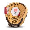 Franklin Sports Field Master Baseball + Softball Glove - Adult + Youth Glove - 10.0 Inch - Left Hand Throw - Men's + Women's - Camel Brown view 2