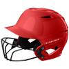 EvoShield XVT 2.0 Gloss Batting Helmet with Facemask - Scarlet, Medium/Large view 1