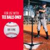 Franklin Sports Kids Metal Tball + Baseball Bat - Barracuda Youth Composite Teeball Bat - USA Baseball Certified for Boys + Girls Tee Ball - 25" inches/ 12oz - Drop -13 - Red view 4