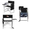 PICNIC TIME NFL Denver Broncos Sports Chair with Side Table, Beach Chair, Camp Chair for Adults view 1