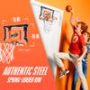 NERF Over the Door Mini Basketball Hoop Set - Pro Hoop Mini Basket Set with NERF Foam Basketball - Steel Rim Great for Dunking - Perfect Bedroom + Office Accessory view 2