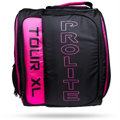 PROLITE Tour XL Pickleball Bag | Men's and Women's Pickleball XL Backpack | Adjustable Straps | Lime Green/Hot Pink/Blue (Hot Pink)