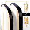 Franklin Sports Pro Pickleball Paddles - Signature Series Pro Paddle with MaxGrit Surface - USA Pickleball (USAPA) Tournament Approved - 16mm Polypropylene Core - Gold view 4