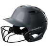 EvoShield XVT 2.0 Gloss Batting Helmet with Facemask - Charcoal, Small/Medium view 1