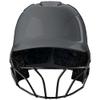 EvoShield XVT 2.0 Gloss Batting Helmet with Facemask - Charcoal, Small/Medium view 2