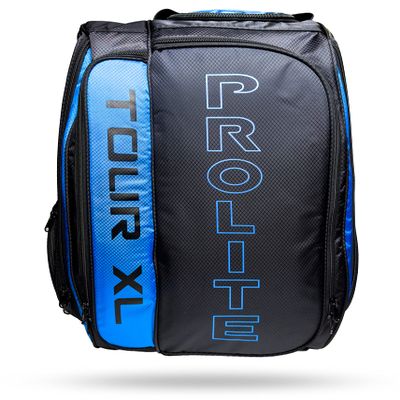 PROLITE Tour XL Pickleball Bag | Men's and Women's Pickleball XL Backpack | Adjustable Straps | Lime Green/Hot Pink/Blue (Blue)