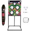 Franklin Sports MLB Baseball Target Toss Game - MLB Deluxe Kids Baseball Throwing Game Target + Balls Set - Fun Toy Set for Kids